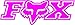 Fox Racing Off Road Logo Car Window Vinyl Decal Sticker 5" Wide (One PAIR Color: Hot Pink)
