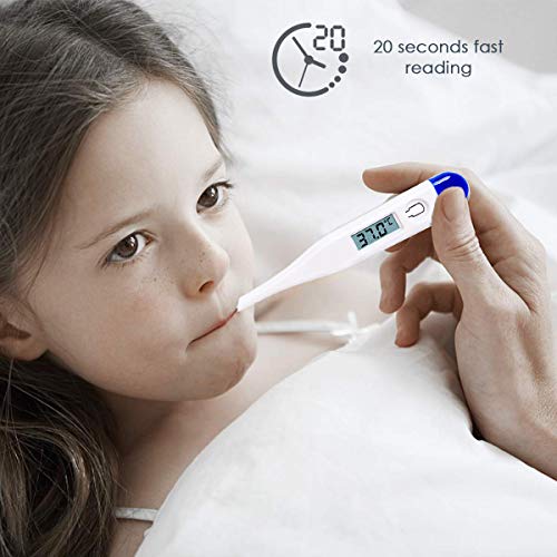 Digital Baby Fahrenheit Thermometer, Rectal and Oral Thermometer for