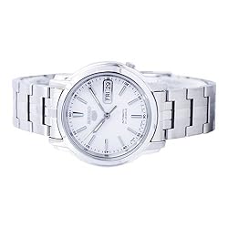 SEIKO Series 5 Automatic White Dial Men's Watch