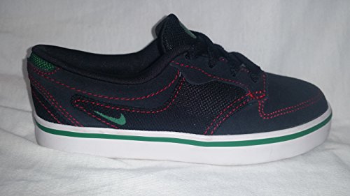 Nike Braata Jr Black/pine Green-white Kids/boys Size 10.5c Brand New