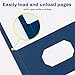 Avery Two Pocket Folders, Holds up to 40 Sheets, Business Card Slot, Ideal for Portfolios, Presentations and School, Dark Blue, Box of 25 (47985)
