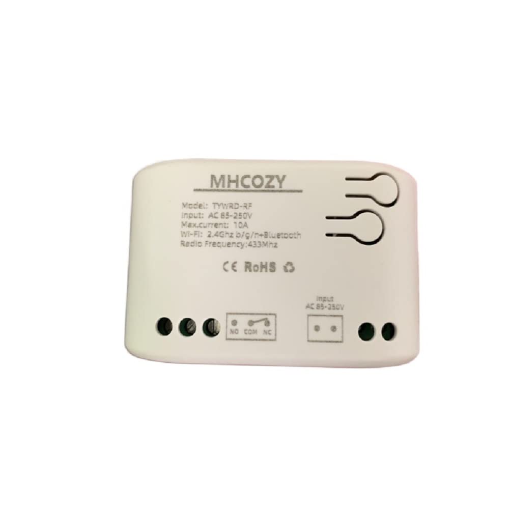 MHCOZY Switch Relay Wireless WiFi Home Automation, Compatible with Alexa Google Assistant (Smart Life App, 1ch 5V/85-250V) — image 1