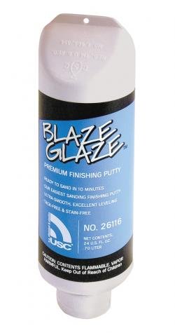 U S Chemical and Plastics US26116 Blaze Glaze Premium Finishing Putty - 24 Oz. Tube