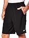 NIKE Mens Dry Training Shorts,Black/Dark Grey,Large