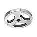#12 Stainless Steel Meat Grinder Plate Discs Blades for FGA Food Chopper and Hobart, LEM, Cabelas, Weston, MTN Meat Grinders,Cutting Disks Heavy Duty