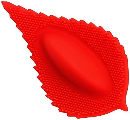 Leaf Style Oral Licking Invisible Vibrating Panties Clítoris Stimulation Female Leaf Bullet Víbrǎtör Toys for Women（Red）