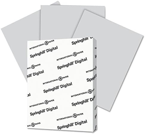 - Digital Vellum Bristol Color Cover, 110 lb, 8 1/2 x 11, Gray, 250 Sheets/Pack by MOT5