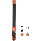 Peak Design Cuff Camera Wrist Strap, Compatible with DSLR, Compact and Point-and-Shoot Cameras, Low Profile, Quick Release