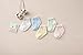 CHUNG Newborn Baby Toddlers 5 Pack Thin Cotton Socks for Summer 0-4Y, 6-18M