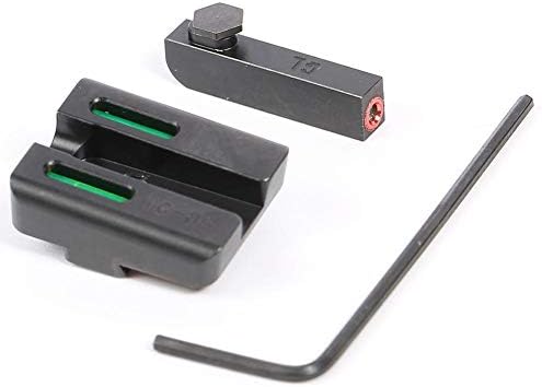 dreamitpossible 17g Hunting Fiber Optic Front and Rear Sight Focus Lock Glock Toy Accessories