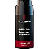 The Art of Shaving Beard Balm, Conditioner for Stubble to Hydrate Skin and Hair, Sandalwood, 3.3 Oz