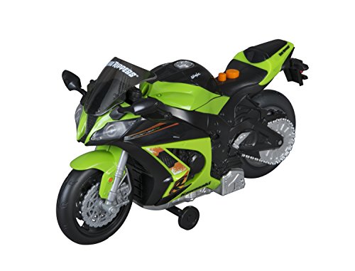 Toy State Road Rippers Wheelie Bikes Kawasaki Ninja ZX-10R Light and Sound Motorcycle
