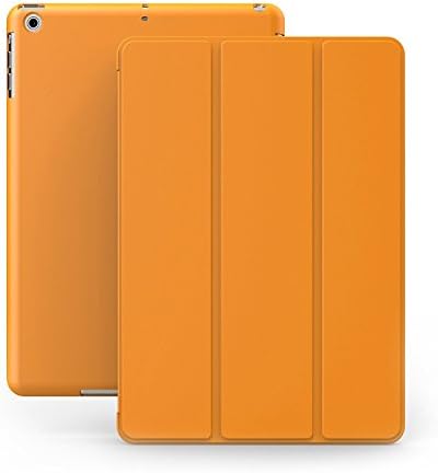 KHOMO iPad Mini 1 2 3 Case - DUAL Series - ULTRA Slim Orange Cover with Auto Sleep Wake Feature for Apple iPad Mini 1st, 2nd and 3rd Generation