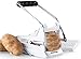 Gourmia GCU9245 French Fry Cutter Professional Potato Slicer With 2 Interchangeable Blades Also Use for Vegetables Like Cucumber, Carrot & More,White