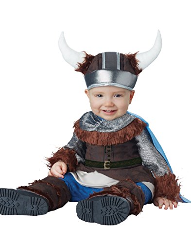 California Costumes Baby Boys' Lil' Viking Infant, Brown/Silver, 12 to 18 Months