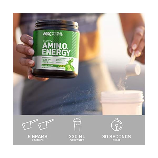 Optimum-Nutrition-Amino-Energy-Pre-Workout-Powder-Energy-Drink-with-Beta-Alanine-Vitamin-C-Caffeine-and-Amino-Acids-Fruit-Fusion-30-Servings-270-g-Packaging-May-Vary Optimum Nutrition Amino Energy Pre Workout Powder, Energy Drink with Beta Alanine, Vitamin C, Caffeine and Amino Acids…