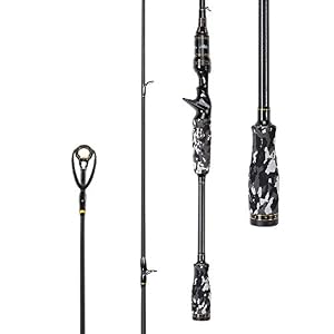 Entsport Lot De 2 Cannes à Pêche En Graphite Portable 2,1 M