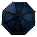 GustBuster Pro Series Gold Extra Large Golf Umbrella Windproof 62-Inch (Navy)