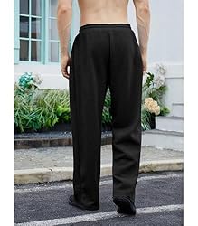 INVACHI Men's Baggy Sweatpants Oversized Flared