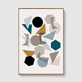 Framed Home Artwork Nordic Style for Living Room Bedroom