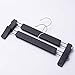 VEHHE Pants Hangers Skirt Hangers, 16 Pack Black Dress Trousers
