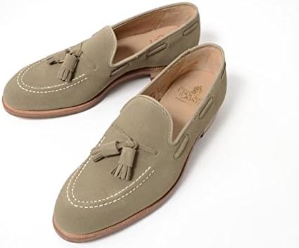 Amazon クロケット ジョーンズ Cavendish 2x タッセルローファー スエード マッシュルームブラウン 8 5e ビジネスシューズ