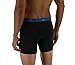 adidas Men's Relaxed Performance Climalite® Boxer Brief Underwear (2-Pack), Black/Dark Burgundy Black/Core Blue, LARGE