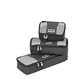 eBags Slim Packing Cubes - Assorted 3PC Set