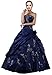 DLFashion Strapless A-line Embroidered Taffeta Prom Dress