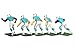 Miami Dolphins Home Jersey NFL Action Figure Set