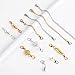 30 Pcs Necklace Extenders+Magnetic Clasps Kit, Gold & Silver Stainless Necklace Extender and Strong Tone Magnetic Lobster Clasp, Adjustable Magnetic Jewelry & Bracelet Clasps/Chains Set for Women/Men