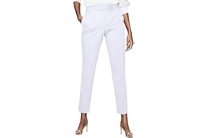 Miesuit Womens Dress Pants High Stretch Straight Leg Black Pants for Work Business Casual with Pockets