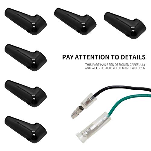 Sikawai Winch Solenoid Relay 12V 250A Contactor with 6 Protecting Caps for 4x4 Vehicles UTV ATV Winch Solenoid Compatible with ATV UTV 1500lb 2000lb 5000lb Polaris 800 1000 - Image 5