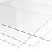 3mm Plexiglass Hard Acrylic Sheet - Multipurpose Use, Waterproof Transparent Clear Glass Sheet (12x12)(1Pcs)