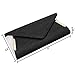b.m.c BMC Womens PU Leather White Accent Envelope Clutch - Blue