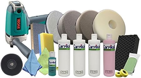 Amazon カーピカル プロの磨き屋さんw ギアアクション用sバフ18品セット 500ml 電動カーポリッシャーからバフ4品やコンパウンド まですべて揃ったプロの18種の磨き工具 研磨剤 コンパウンド 車 バイク
