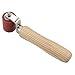 Highmoor 1pc 40mm High Heat Silicone Roller Resistant Seam Hand Pressure Roller for Roofing Hot Air Heating PVC Welding Installation Flat Tool (red)