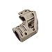 Elzetta .223 Rifle Front Sight 1" Flashlight Mount - Dark Earth