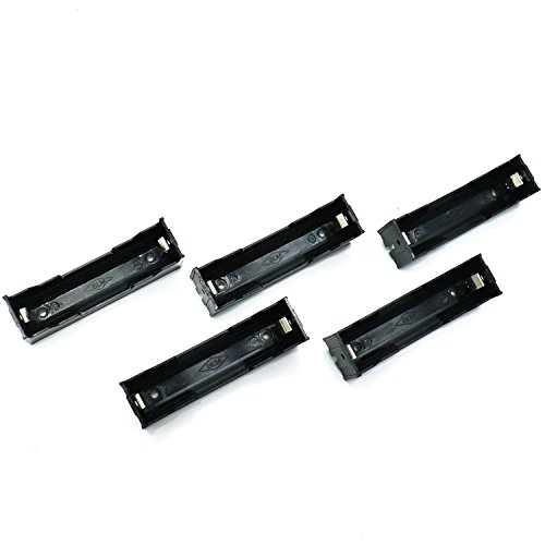 Buorsa Battery Case Holder ,DIY ABS Storage Box Holder Case For Li-ion 18650 3.7V Battery 2 Pins , 5 PCS