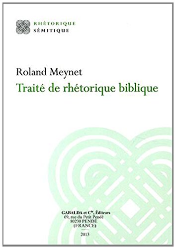 Traité de rhétorique biblique