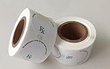 RX Generic State Compliant Labels (250 Labels) for Identifying Concentrates, Marijuana, Pot, Weed Containers