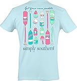 Simply Southern Women's Preppy Paddles Bubbles S