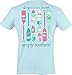 Simply Southern Women's Preppy Paddles Bubbles L, Bubbles