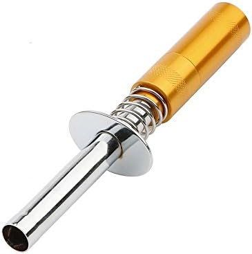 AOHOBBY RC Car Glow Plug Igniter Nitro Engine Starter Ignitor Tools Support 1800mah AA Batteries for RC Buggy Truck Upgrade Parts (Gold)