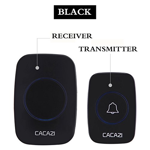 Chilie CACAZI A10 100-240V Wireless Doorbell Waterproof 300M Range Door Bell Low Price Home 38 Chimes Door Ring