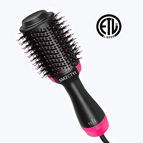 Hair Dryer Brush, SMZCTYI One Step Hair Dryer & Styler, Straightener Curler Comb 3 in 1 Hair Dryers, With Negative Ion To Reduce Frizz - Thumbnail 7