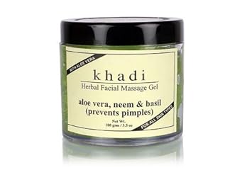khadi neem basil face massage cream