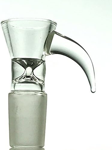 SCIENTIFIC LABWARE 12-1026 SLIDER SLIDE BOWL GLASS SCREEN BULBOUS LONG HANDLE 18MM CLEAR