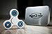 Fidget Spinner with Premium Quality Ceramic Bearings + Metal Box + Extra Caps, High Speed Non-3D Printed Hand Toy - Perfect for Stress, Anxiety Best Reducer by Need2Spin (White&Blue)