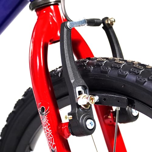 Bicicleta Infantil Masculina Aro 16 Aranha Menino Alumínio Husky com Rodinhas